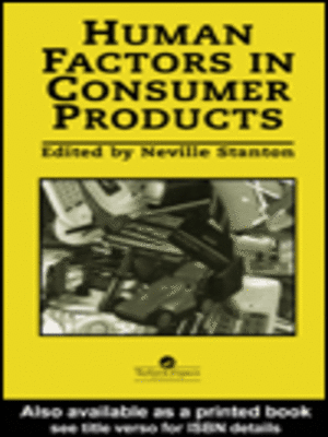cover image of Human Factors In Consumer Products